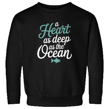 Discover Pisces Zodiac A Heart As Deep As The Ocean Sweatshirts