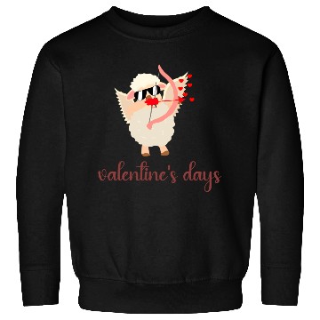 Discover valentine s days llama Sweatshirts