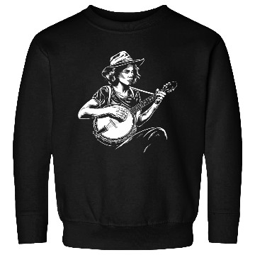Discover Banjo Boy Sketch Sweatshirts