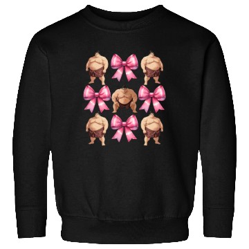 Discover Coquette Bow Sumo Wrestling Japanese Sumo Wrestler Sweatshirts