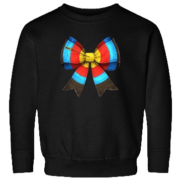 Discover Coquette Bow Archery Archer Bow and Arrow Sweatshirts