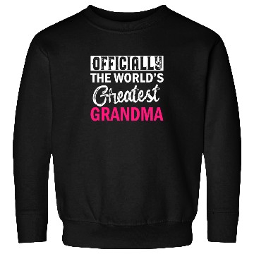 Discover Officially the world s greatest grandma productor Sweatshirts