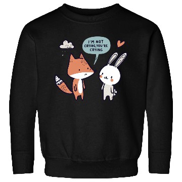 Discover Valentine's "I'm Not Crying" Design - Funny egyape Sweatshirts