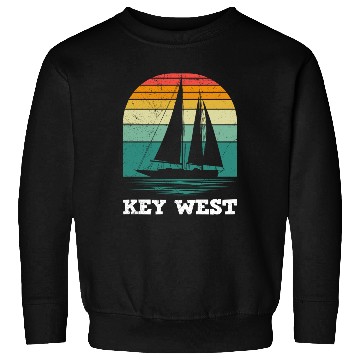 Discover KEY-WEST FLORIDA Sailing Sunshine-State West Keys Sweatshirts