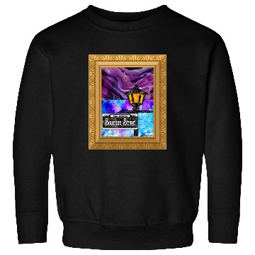 Discover Purple Framed Bourbon Street Lamp Post Sweatshirts