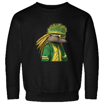 Discover Green and Gold Echidna 2 Sweatshirts
