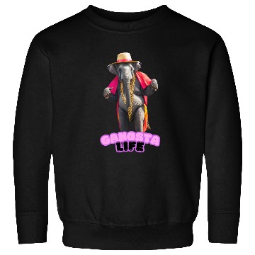 Discover Gangsta Life Elephant 3 Sweatshirts