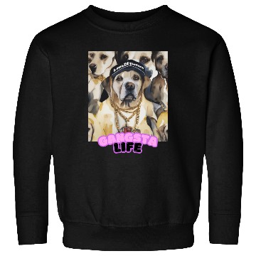 Discover Gangsta Life Labrador 5 Sweatshirts