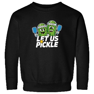 Discover Funny Pickleball Cucumber Lover Ball Sport Sweatshirts