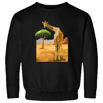 Discover Giraffe looks friendly Sweatshirts