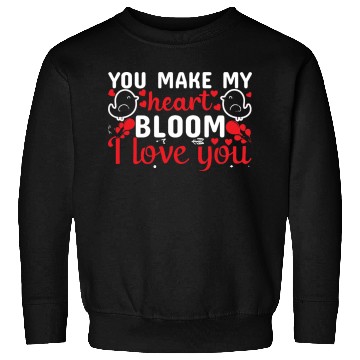 Discover You Make My Heart Go BOOM, Love You Sweatshirts