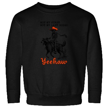 Discover Not My First Not My Last Rodeo Yeehaw Skeleton Sweatshirts