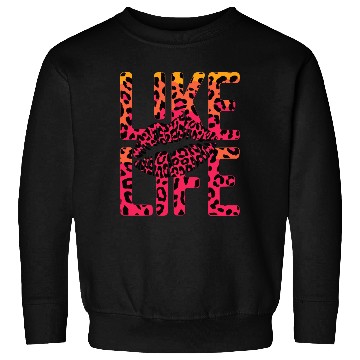 Discover Like Life Leopard Kiss Sweatshirts