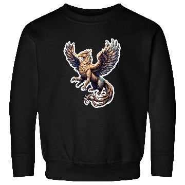 Discover Celestial Griffin Soars Sweatshirts
