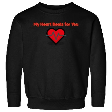 Discover My Heart Beats for You -Funny Doctor Valentine Sweatshirts