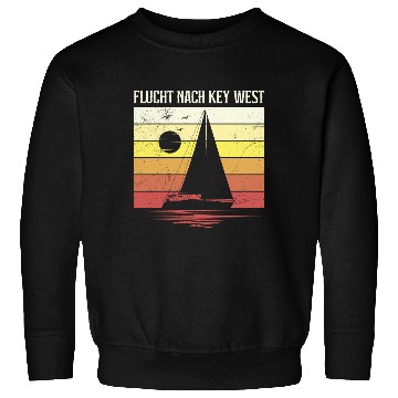 Discover Florida ESCAPE TO KEY-WEST Sailing Florida Sweatshirts
