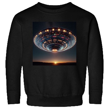 Discover Alien spaceship Sweatshirts