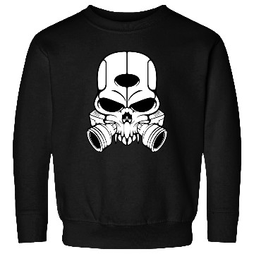 Discover Mechanical Skull Art – Bold Cyberpunk Graphic 2 Sweatshirts