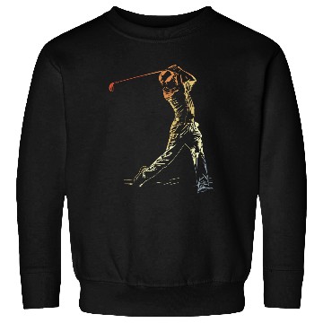 Discover Golfer Graphic Vintage Sweatshirts