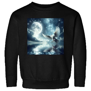 Discover Moon & Stars with Dove Sweatshirts