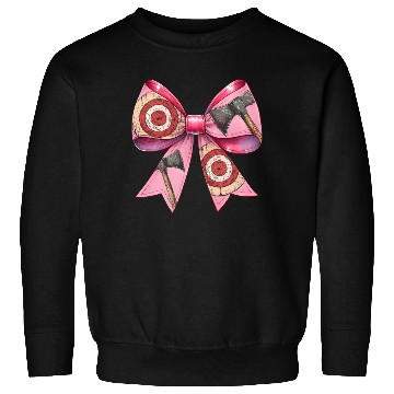 Discover Coquette Bow Axe Throwing Axe Thrower Mothers Day Sweatshirts