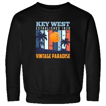 Discover KEY-WEST ESTABLISHED 1828 VINTAGE PARADISE Sweatshirts