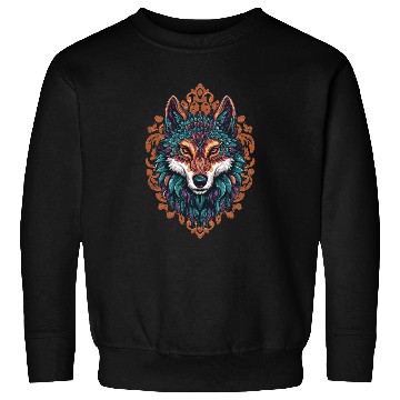Discover Mystic Wolf – Boho & Mandala Art Sweatshirts
