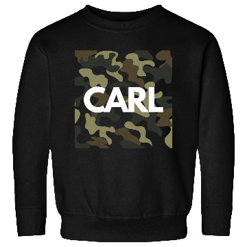 Discover Carl Name Sweatshirts for Men Good Quality Camouflage
