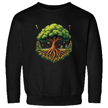 Discover Tree of Life & Bees Sweatshirts