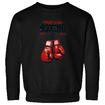 Discover Fight Club Boxing Design Sweatshirts