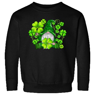 Discover Gnome Tie Dye Shamrock Clover St Patricks Day Sweatshirts
