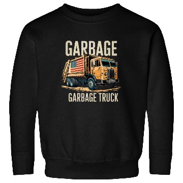 Discover Garbage Truck Illustration for You Sweatshirts