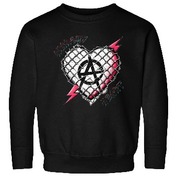Discover Anarchy Heart - Gothic Love Sweatshirts