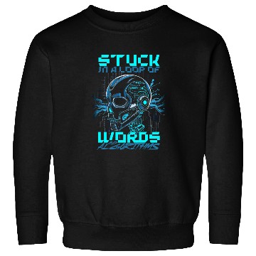 Discover Computer Linguist Words And Algorithms Sweatshirts