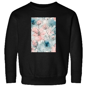 Discover Pastel Flowers, Flowers Sweatshirts