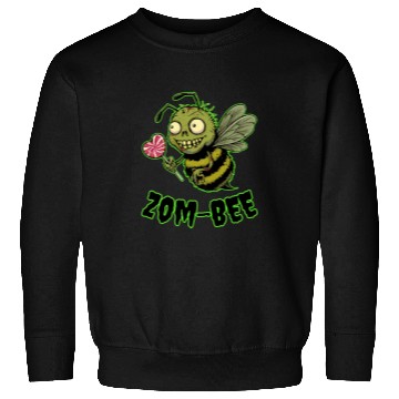 Discover Zom-BEE Funny Punny Zombie Bee Sweatshirts