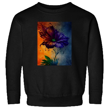 Discover flower abstract Sweatshirts