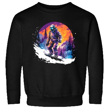 Discover Snowboarding 80s Look Sweatshirts
