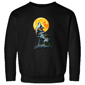 Discover Howling Wolf Sweatshirts