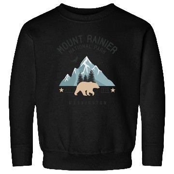 Discover Mount Rainier National Park Est. 1889 Washington Sweatshirts