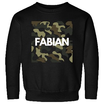 Discover Fabian Name Sweatshirts Men Good Quality Camouflage