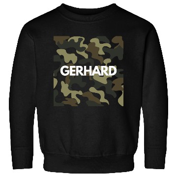 Discover Gerhard Name Sweatshirts Men Good Quality Camouflage