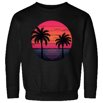 Discover Tropical Sunset Serenity Sweatshirts