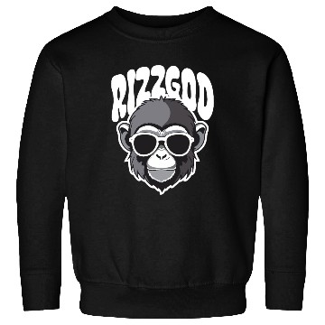 Discover Rizz God – Ultimate Ape Charm Sweatshirts