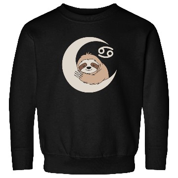 Discover Cancer Zodiac Sloth Embrace the Calmness Sweatshirts