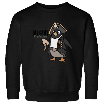 Discover Cool Minimalist Penguin Chilling | Funny Sweatshirts