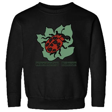 Discover Minimalist Bug Chilling on a Leaf | Funny Sweatshirts