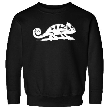 Discover Small Chameleon Dragon With Curled Tail Sweatshirts
