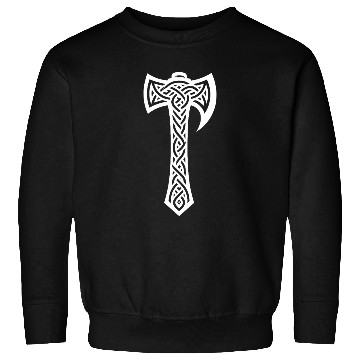 Discover Axe In Celtic Knot Tattoo Style Sweatshirts