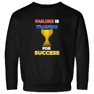 Discover Failure Fuels Success: Train, Learn, Conquer Sweatshirts